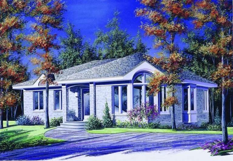 House Plan House Plan #11162 Front Elevation