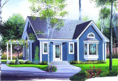 Traditional House Plan #034-00914 Elevation Photo