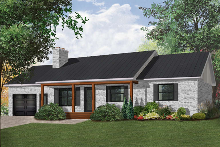 House Plan House Plan #11167 Front Elevation