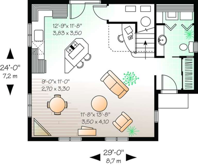 House Plan House Plan #11172 Drawing 1