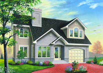 3 Bed, 2 Bath, 2185 Square Foot House Plan - #034-00922