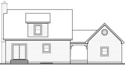 Country House Plan #034-00923 Elevation Photo