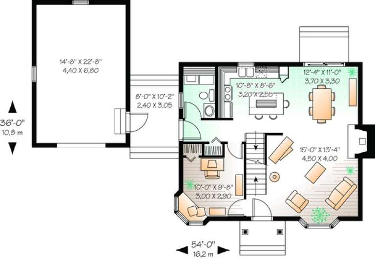 House Plan House Plan #11175 Drawing 1