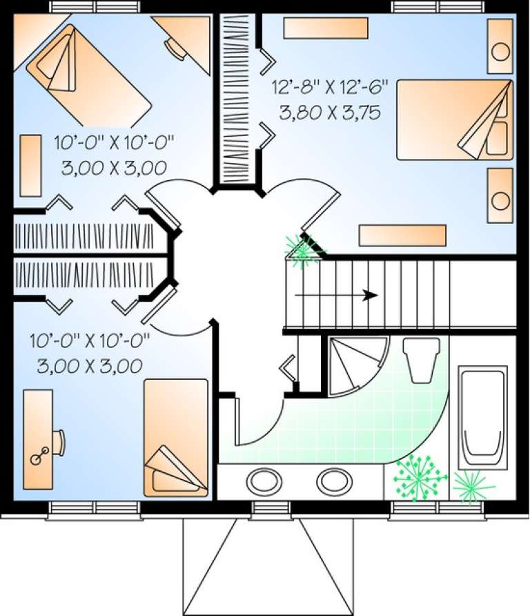 House Plan House Plan #11180 Drawing 2