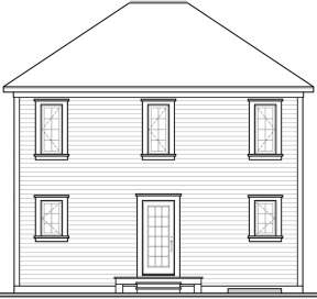 Traditional House Plan #034-00929 Elevation Photo
