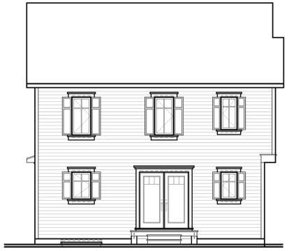 Country House Plan #034-00932 Elevation Photo