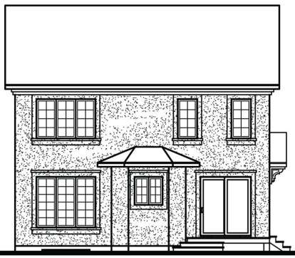 European House Plan #034-00935 Elevation Photo