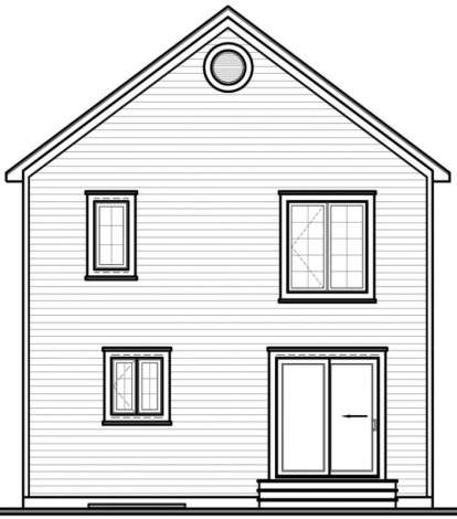 Traditional House Plan #034-00936 Elevation Photo