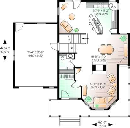 House Plan House Plan #11189 Drawing 1