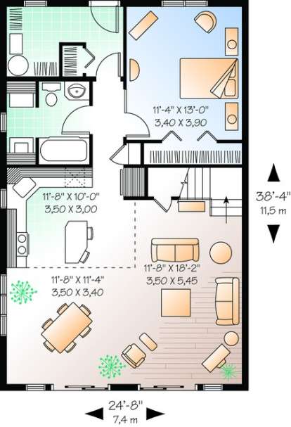 House Plan House Plan #11193 Drawing 1