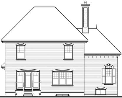 European House Plan #034-00950 Elevation Photo