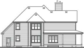 Country House Plan #034-00954 Elevation Photo