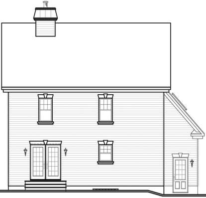 European House Plan #034-00955 Elevation Photo