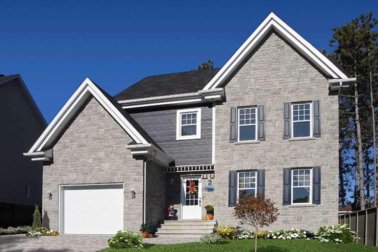 European House Plan #034-00955 Elevation Photo