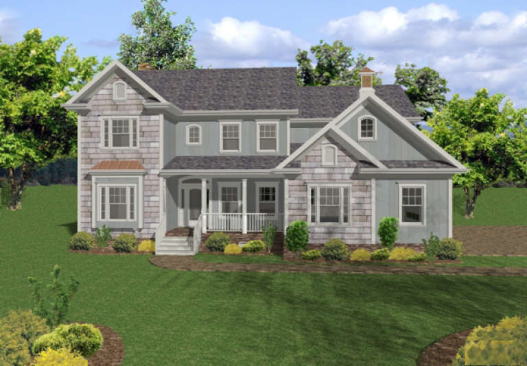 House Plan House Plan #1121 Front Elevation