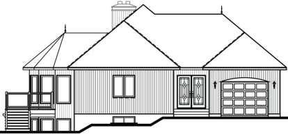 Northwest House Plan #034-00959 Elevation Photo