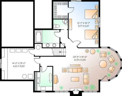 House Plan House Plan #11211 Drawing 1