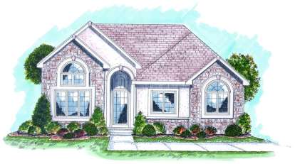 Traditional House Plan #963-00031 Elevation Photo