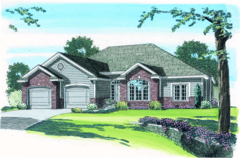 House Plan House Plan #11224 Front Elevation