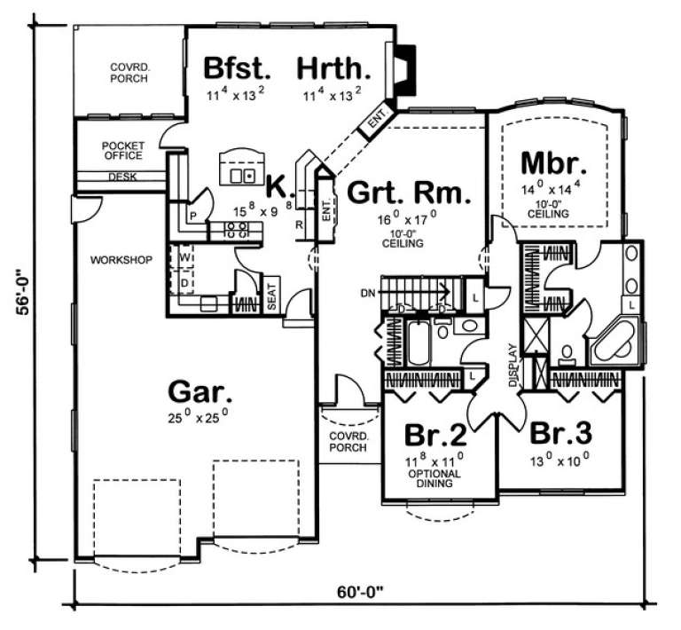 House Plan House Plan #11224 Drawing 1