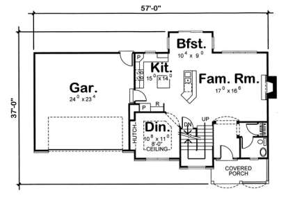 Main Floor for House Plan #963-00035