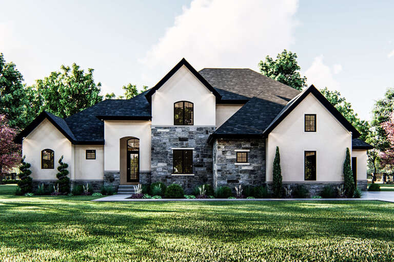 House Plan House Plan #11229 Front Elevation 