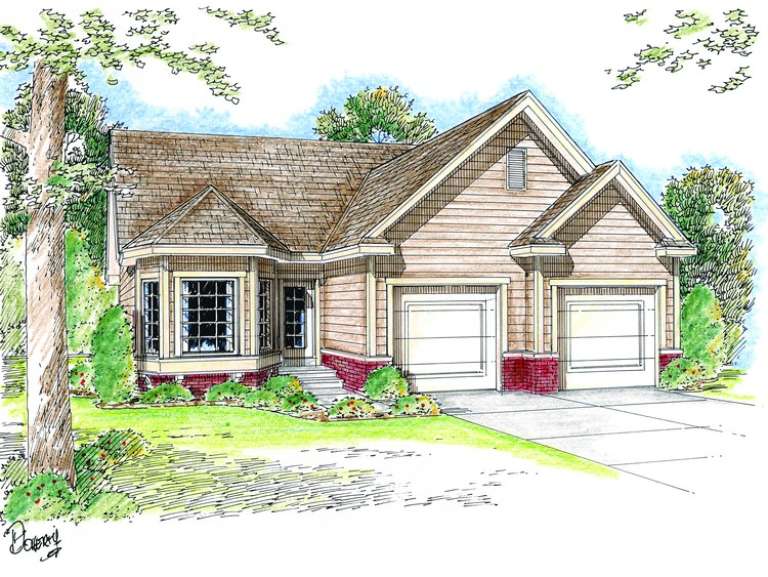 House Plan House Plan #11236 Front Elevation