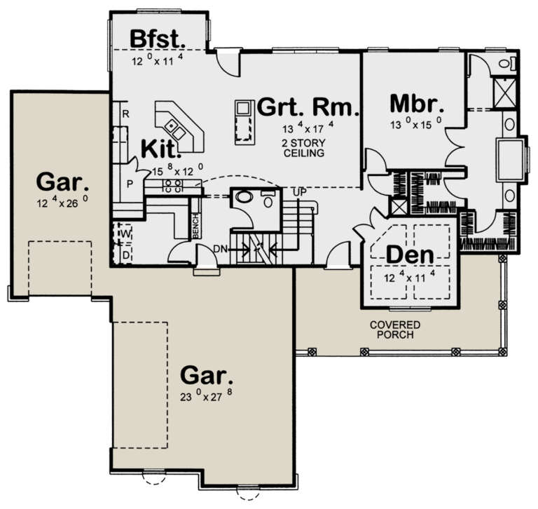House Plan House Plan #11237 Drawing 1