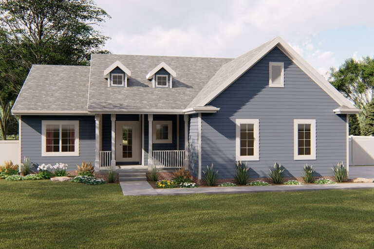 House Plan House Plan #11240 Front Elevation 