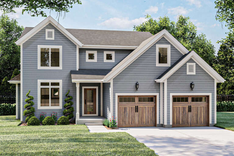 House Plan House Plan #11241 Front Elevation