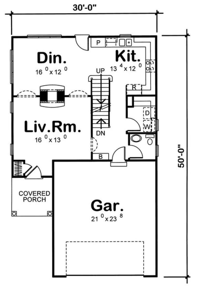 House Plan House Plan #11242 Drawing 1