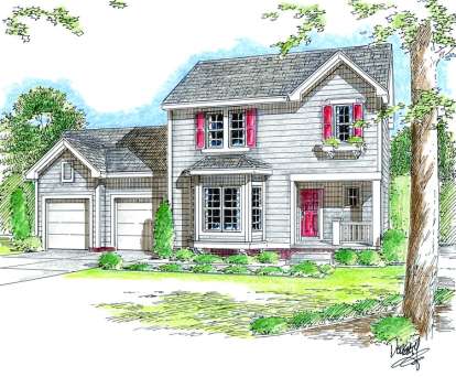 Traditional House Plan #963-00053 Elevation Photo