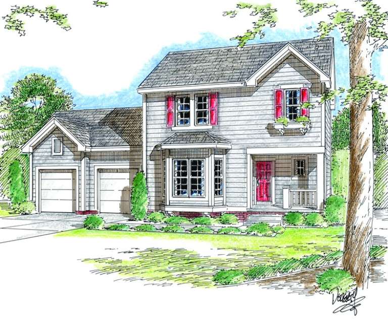 House Plan House Plan #11243 Front Elevation