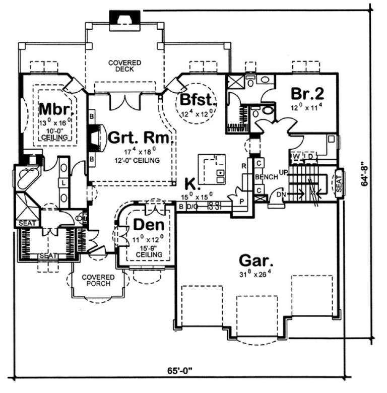 House Plan House Plan #11244 Drawing 1