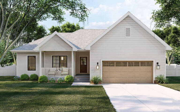 House Plan House Plan #11246 Front Elevation 