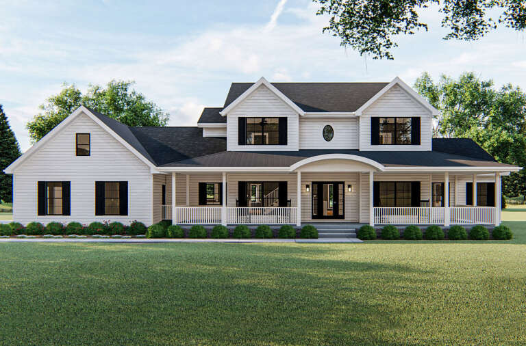 House Plan House Plan #11247 Front Elevation 