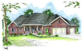 Traditional House Plan #963-00060 Elevation Photo