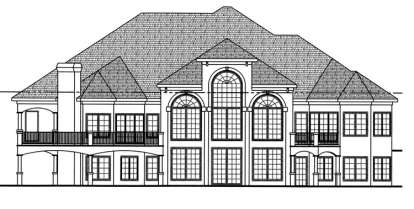 Mediterranean House Plan #963-00064 Elevation Photo