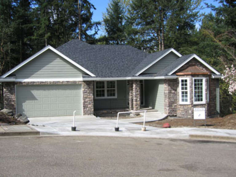 European House Plan #035-00339 Elevation Photo