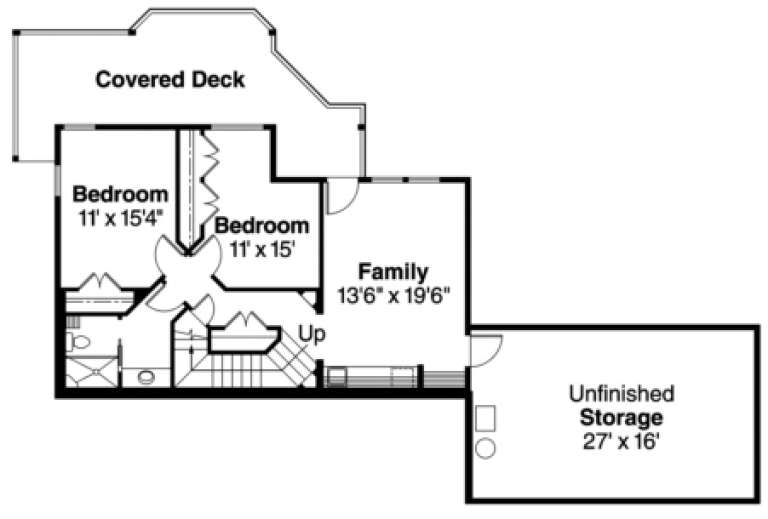 House Plan House Plan #1126 Drawing 2