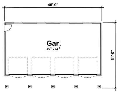 Floorplan 1 for House Plan #963-00070