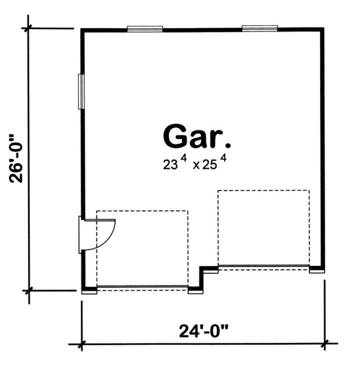 Floorplan 1 for House Plan #963-00071