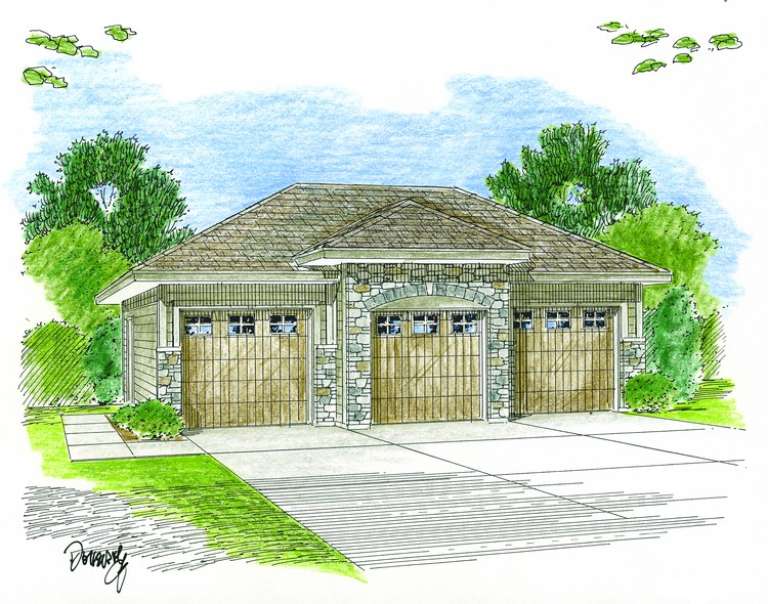 House Plan House Plan #11263 Front Elevation