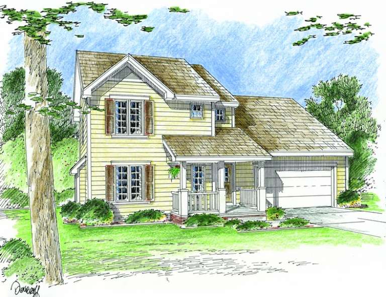 House Plan House Plan #11264 Front Elevation