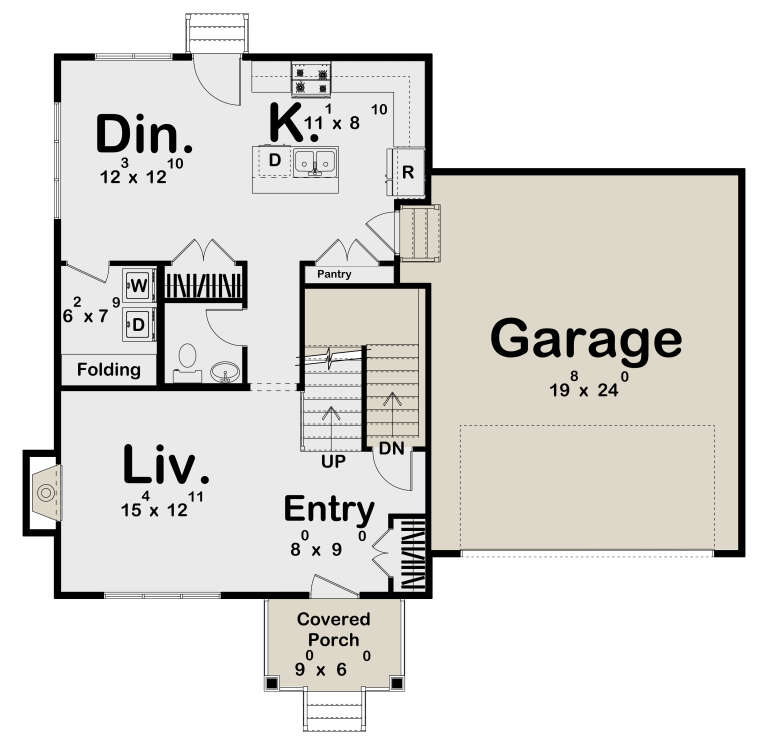 House Plan House Plan #11265 Drawing 1
