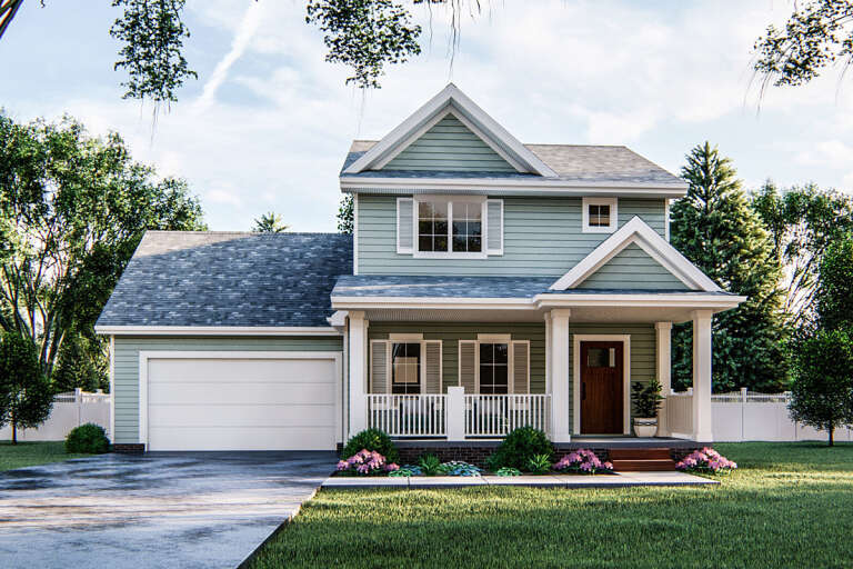 House Plan House Plan #11266 Front Elevation 