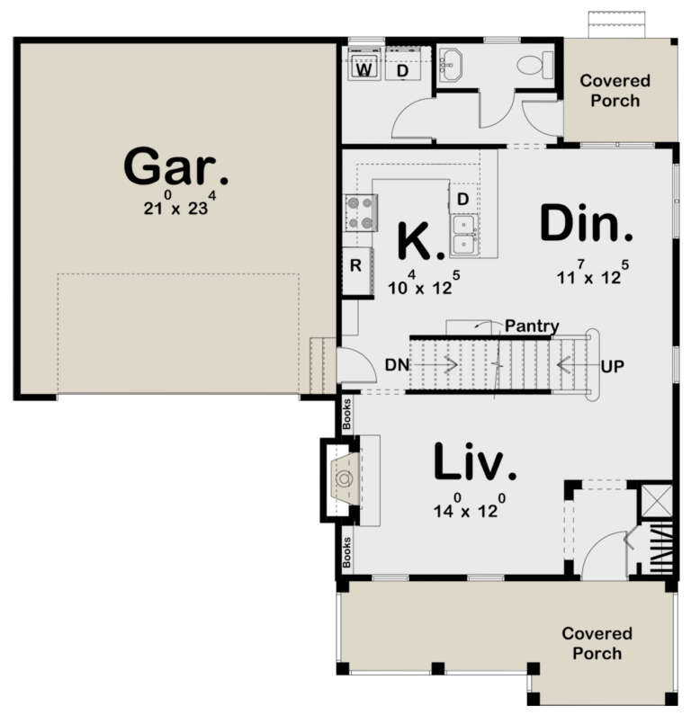 House Plan House Plan #11266 Drawing 1
