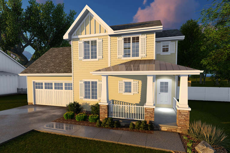 House Plan House Plan #11267 Front Elevation