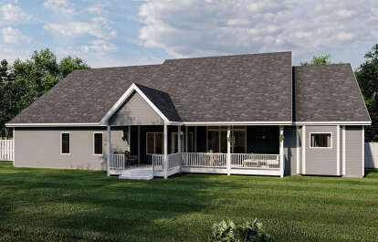 Country House Plan #963-00078 Elevation Photo