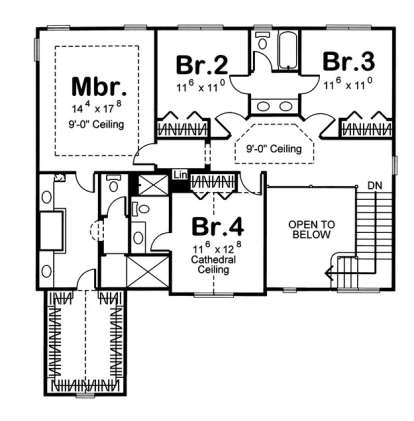 Floorplan 2 for House Plan #963-00083